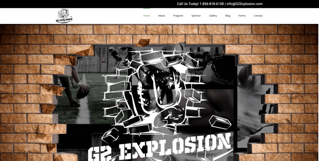 New Website - G2 Explosion
