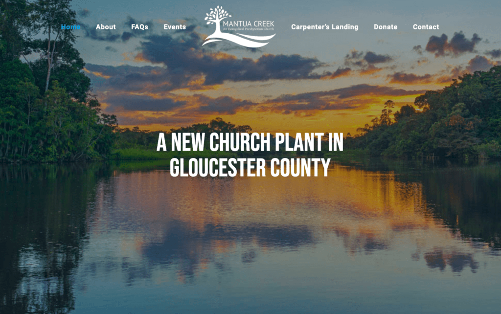 New Website - Mantua Creek Church